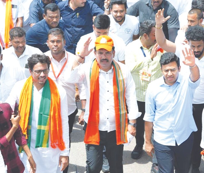 BJP Alleges Congress Government Blocking Ballari Padayatra Concluding Programme