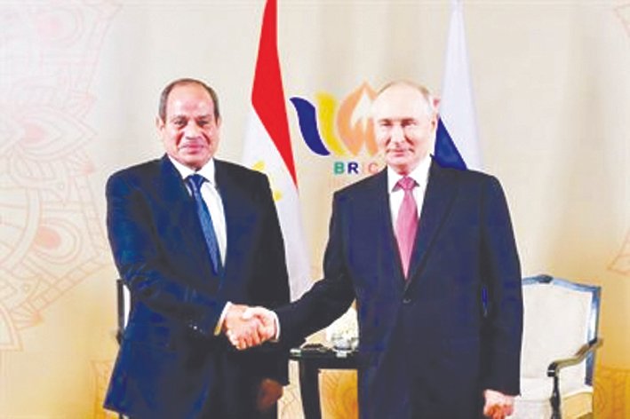 Putin, El-Sisi Stress Need for Comprehensive Settlement of Palestinian Cause