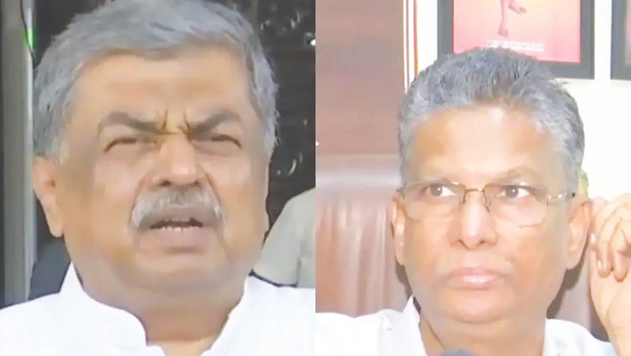 Jarkiholi Meets Hariprasad Amid ED Searches, Calls It Routine Party Discussion