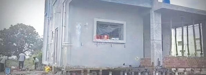 House shifted instead of demolished for road widening in Nashik