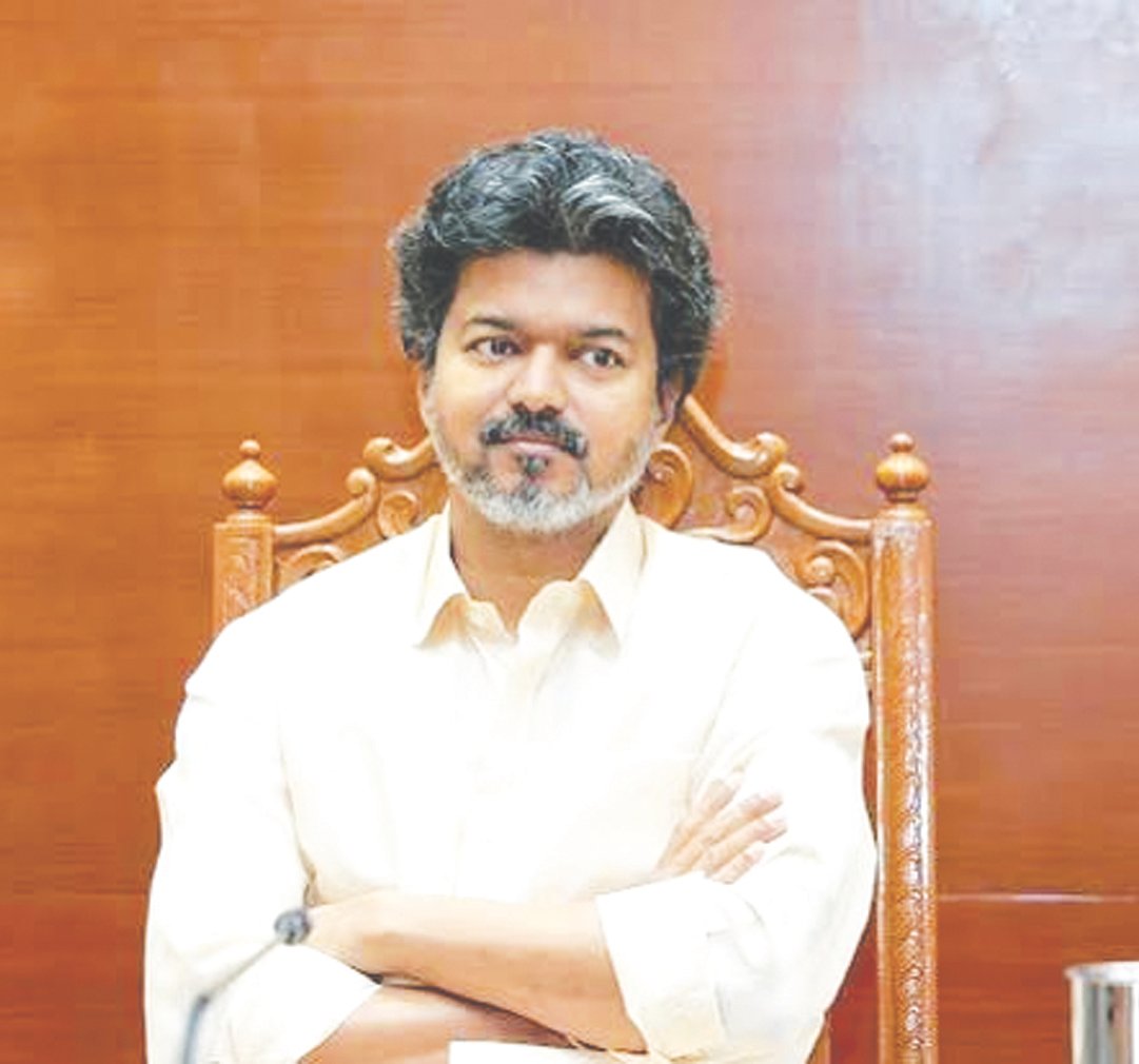 Vijay launches expansion of free breakfast scheme for Classes 6–8