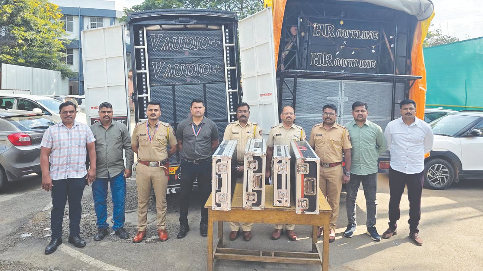Pune Police Crack Down on Illegal Vehicle Modifications for DJ, Dolby Systems