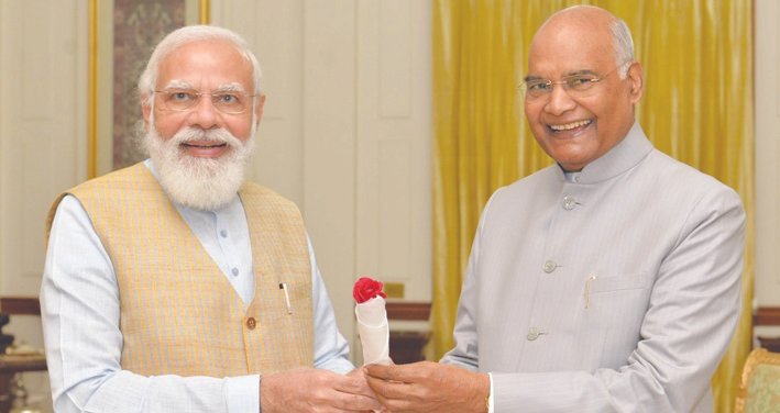 PM Modi Greets Former President Kovind on Birthday, Hails Commitment to Constitutional Values