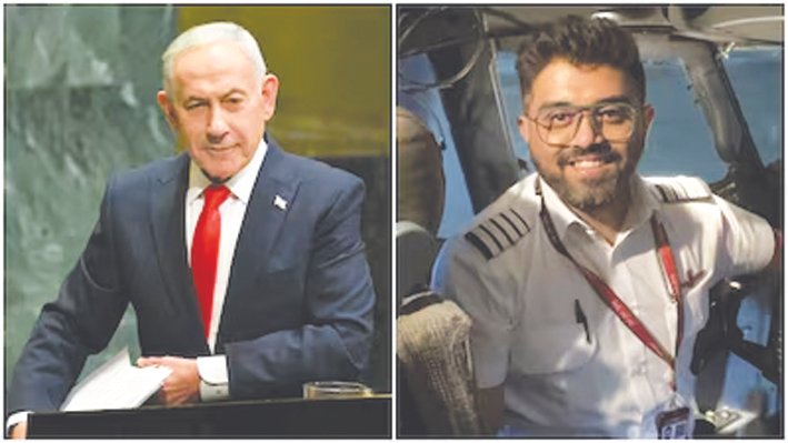 Netanyahu Praises Indian Pilot for Saving 174 Lives on Flydubai Flight