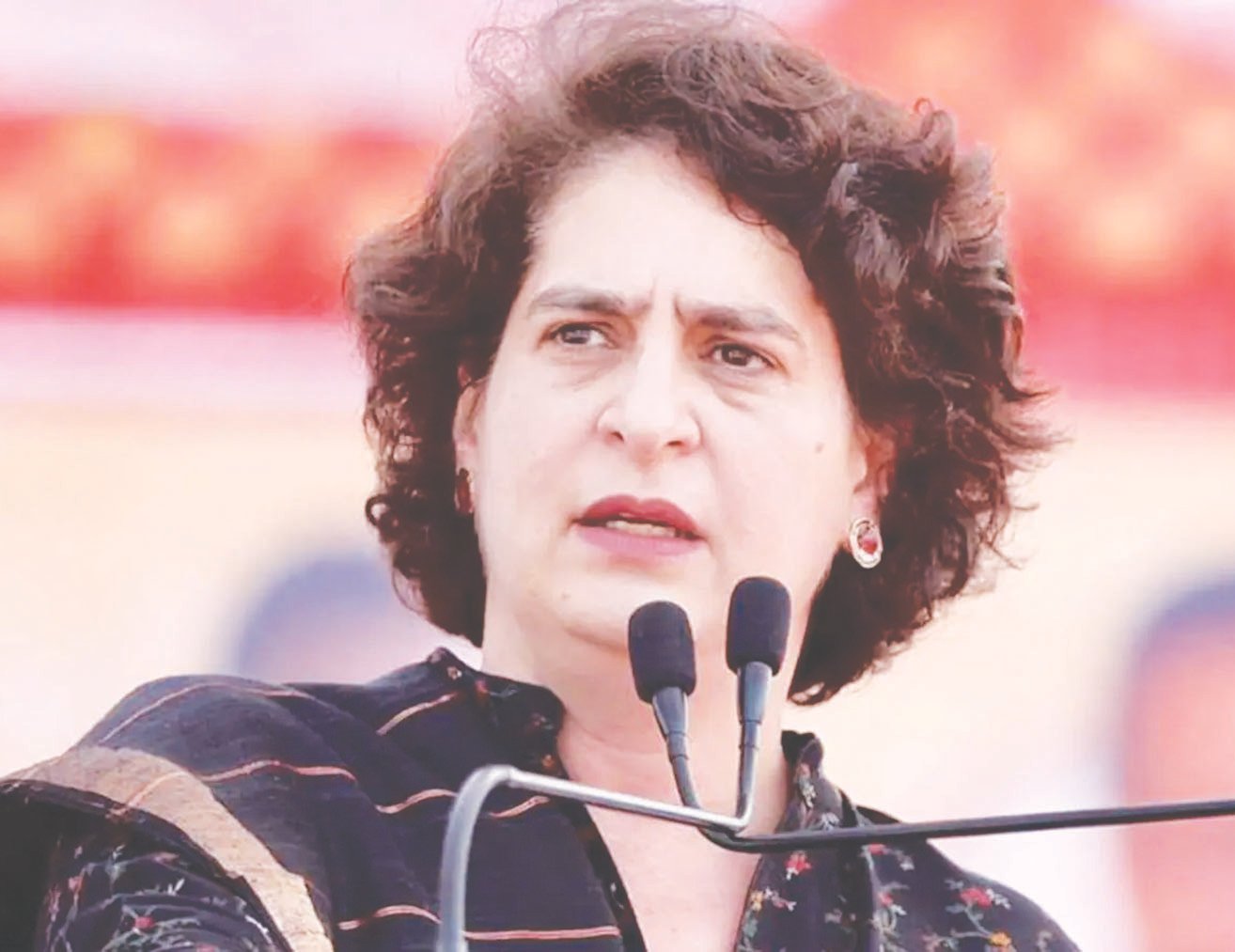 Priyanka Gandhi says voter deletions violate constitutional principles, Congress to continue protest