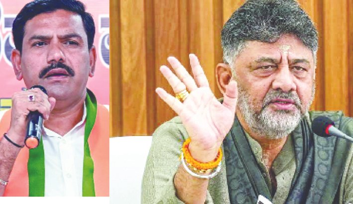 Vijayendra Seeks Proof of Shivakumar’s Claim on Mass Deletion of AHINDA Voters