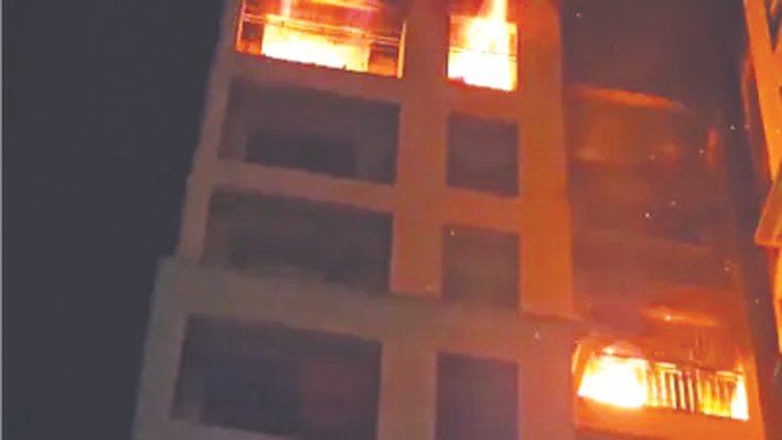 Woman Dies, 25 Rescued in Fire at Nalasopara High-Rise