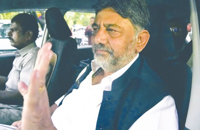 Shivakumar’s Delhi visit amid sting operation row triggers political speculation