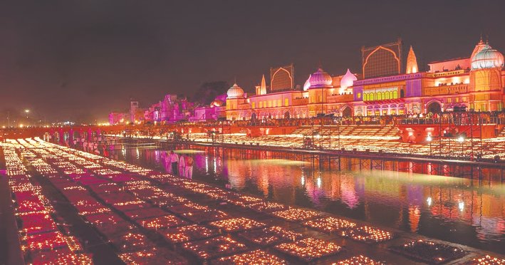 Ayodhya targets record with over 3 million lamps during Deepotsav 2026