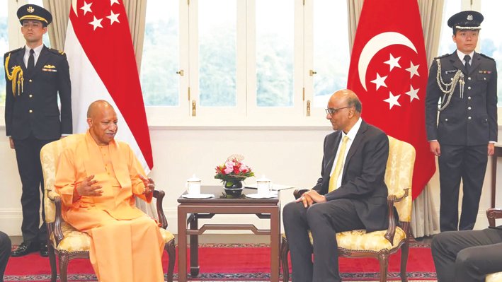 Yogi invites Singapore investors, proposes 'Singapore City' near Jewar airport