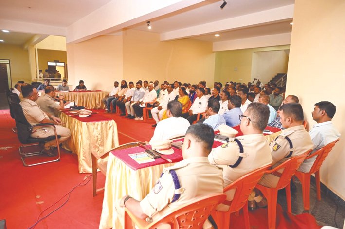 Monthly SC/ST Grievance Meeting Held Under Belagavi Police Commissioner’s Chairmanship