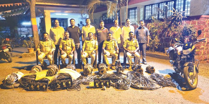 Two Arrested for Stealing Agricultural Equipment from Farmers; Goods Worth Rs 2.92 Lakh Seized