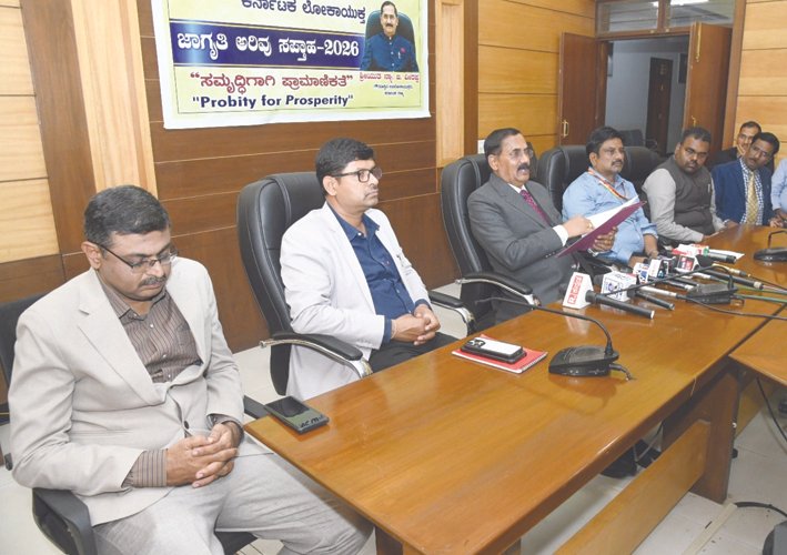 Rural Development Commissioner Y S Patil inspects VB-G RAM G works in Bailhongal